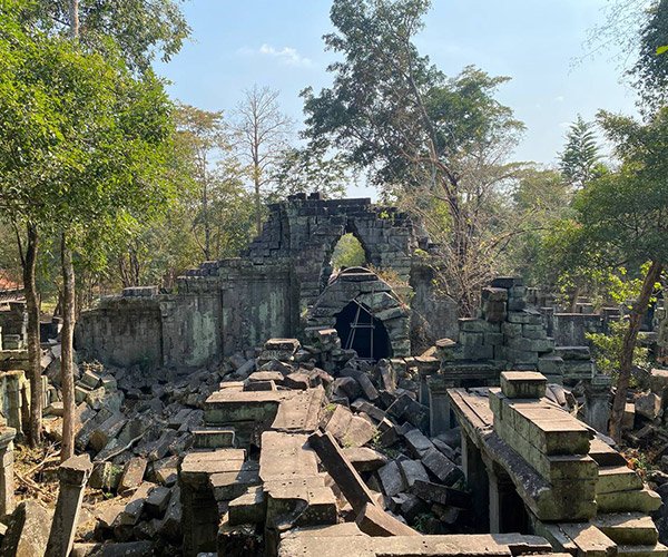 Temples in the jungle